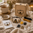 thumbnail image 5 of DIY Beaded Bracelet Making Kit, Bee Themed Bead Jewelry Craft, Creative Arts Gift for Girls, 5 of 7