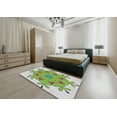 thumbnail image 5 of Ahgly Company Machine Washable Indoor Rectangle Transitional Camouflage Green Area Rugs, 2' x 3', 5 of 7