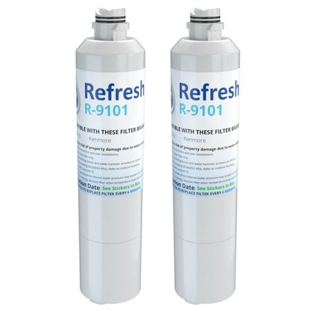 

Replacement For Samsung RF26J7500WW Refrigerator Water Filter - by Refresh (2 Pack)