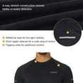 thumbnail image 3 of Baleaf Men's Quick Dry Short Sleeve T-Shirt Running Workout Shirts Black Size XXL, 3 of 5