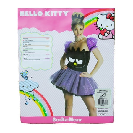 Rubies Women's Badtz-Maru Hello Kitty Adult Costume Costumes -
