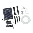 thumbnail image 1 of Solar Oxygen Pump Kit, 3 Level Adjustable Cordless 6V 4W Solar Panel Aerator Pump  for Aquarium, 1 of 7