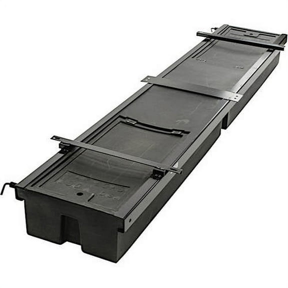 Underchassis Storage Container, Double, No Tire Carrier, 99.5"L x 19.125"W