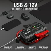 NOCO Boost GB70: 2000A 12V UltraSafe Portable Lithium Jump Starter