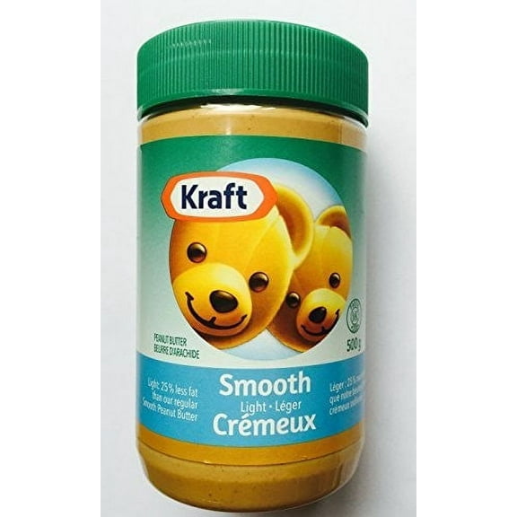 Kraft Smooth Light (25%less Fat) Peanut Butter 500g/17.6 oz