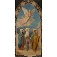 thumbnail image 2 of Faivre-Duffer 9x14 Black Ornate Wood Framed Double Matted Museum Art Print Titled: The Flight to Egypt (1878), 2 of 5