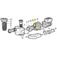 thumbnail image 2 of Replacement for Hayward GMX600F O-Ring Northstar MaxFlo Select Sand Filter and Pump SP4000 SP4000X Max Flo SP2700X SP2300VSP SP2302VSP SP2302VSPND SP2303VSP SP23115VSP SP23510VSP SP4000, 2 of 9