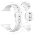 thumbnail image 3 of Correa Deportiva Silicona Transpirable para Apple Watch 1/2/3/4/5/6/7/SE/8/Ultra, 3 of 9