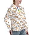 thumbnail image 2 of KLL Corgi with Hearts for Womens Pullover Hoodie with Pocket Hooded Long Sleeve Shirts Sweatshirt for Women-X-Large, 2 of 7