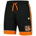 thumbnail image 2 of Men's Starter Black/Orange Cincinnati Bengals Fan Favorite Fashion Shorts, 2 of 3