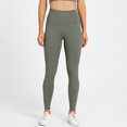 thumbnail image 1 of Pantalones de yoga desnudos para mujer, línea No Embarrassment, cintura alta, levantamiento de cadera, leggings ajustados, pantalones deportivos de fitness, 1 of 6
