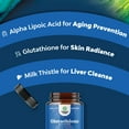 thumbnail image 6 of Natures Craft Reduced Glutathione Supplement with Antioxidants, Milk Thistle, and ALA, 15 Capsules, 6 of 10