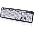 thumbnail image 4 of Large Print Keyboard Wired Large Letter Key Keyboard USB Keyboards for Visually Impaired, 4 of 8