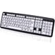 thumbnail image 4 of Teclado de letra grande con cable, teclado con letras grandes, teclados USB para personas con discapacidad visual, 4 of 8