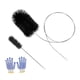 thumbnail image 1 of 2 cepillos de limpieza para chimeneas, cepillo de tubo, varilla flexible, herramienta práctica de limpieza para quemadores, chimeneas, conductos de, 1 of 8