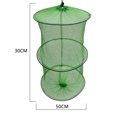 thumbnail image 3 of Qualitchoice Fishing Net Mesh Fish Trap Minnow Fish Cage Mesh Hole Folded Fishing Accessories, 3 of 6