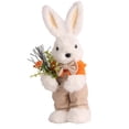thumbnail image 1 of Conejito de Pascua de peluche de 25 cm, regalo para niños y novia. niño conejo, 1 of 9