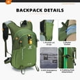 thumbnail image 4 of Mochila de senderismo SKYSPER pequeña, 15 L, resistente al agua para mujeres y hombres, 4 of 7
