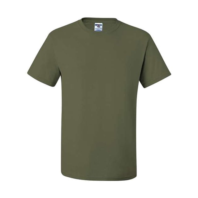 Jerzees Dri-Power Active T-Shirt Hombre Verde Militar Mediano Jerzees 29MR