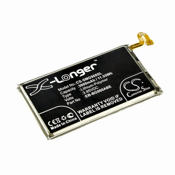3000mAh EB-BG960ABE Battery for Samsung SM-G960N SM-G960XU Galaxy S9 SM-G960J SM-G9608/DS Galaxy S9 Duos SCV38 Galaxy S9 Duos TD