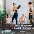 thumbnail image 3 of CD Music Player, Memory Playback Function 5 Hours Playback Time Anti Skip Function 2000mAh 3.5mm Output Interface Compact CD Player  for Party for Home, 3 of 8