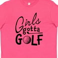 thumbnail image 4 of Inktastic Girls Gotta Golf Youth T-Shirt, 4 of 5