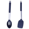 thumbnail image 1 of Kitchen Utensils Set - 2Pieces Utensils Non-Stick Heat Resistance Silicon with Stainless Steel Handle, 1 of 5