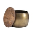 thumbnail image 3 of Rivera Drum with Storage, Gold, 3 of 8