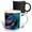 Multicolor, variant on 3drose, Usa, California. Colorful Iridescent Abalone Shell Close-up., 11oz Two-tone Red Mug