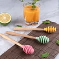 thumbnail image 4 of Hariumiu Kitchen 7.2in Honey Dipper Long Handle Durable Silicone Sugar Mixing Stick for Kitchen, 4 of 11