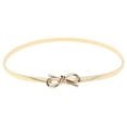 thumbnail image 1 of Nueva moda mujer correa arco hebilla cinturón elástico delgado estiramiento frontal Bowknot cintura Abanopi Cinturón, 1 of 7