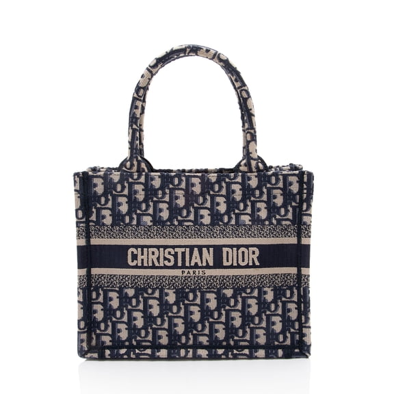 Pre-Owned Dior Oblique Small Book Tote