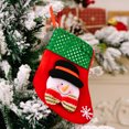 thumbnail image 2 of Los calcetines navideños Yoyauz se utilizan para chimeneas, medias colgantes, adornos para árboles, bolsas de regalo, contenedores de dulces y calcetines pequeños, ideales para decorar fiestas, 2 of 6