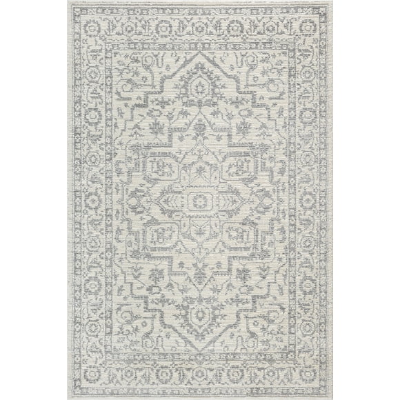 Mainstays Nizza Ivory Area Rug, 5’ x 7’