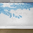 thumbnail image 6 of Ambesonne Animal Place Mats Set of 4, Cartoon Jumping Dolphin, Standard Size, Blue Purple Pink, 6 of 6