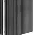 thumbnail image 5 of Dextrus 8x6 FT Outdoor Storage Shed with Lockable Doors & Air Vent, Large Metal Tool Sheds House for Backyard Patio to Store Bikes, Tools,Dark Gray, 5 of 9