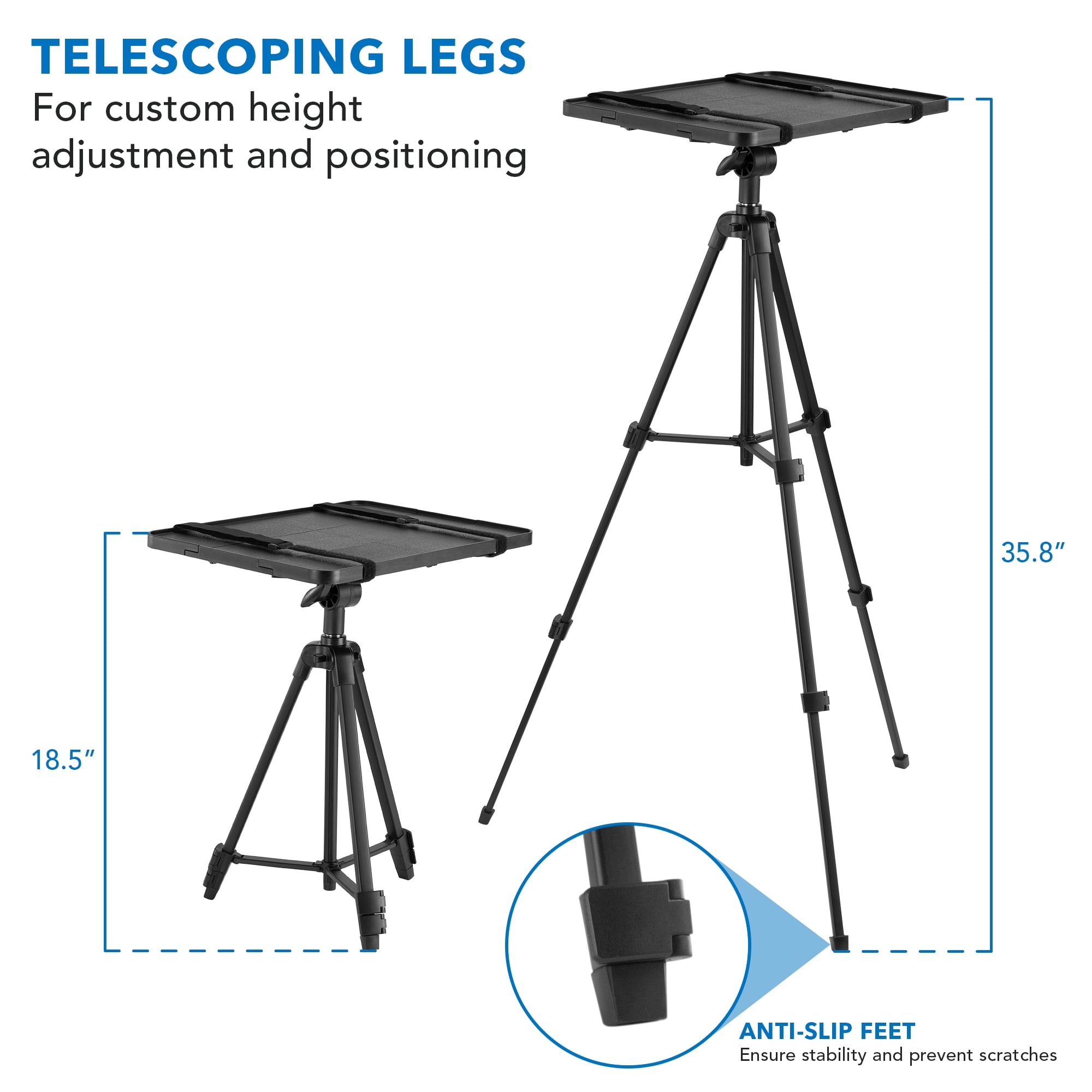 Mount-it! Portable Projector Tripod Stand