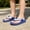 Blue, variant on EliteGoogv Boys Thong Sandals Summer Beach Flip Flops For Boys Girls Open Toe On Slippers Outdoor Casual Shoes Green Green