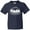 Navy, variant on Let's Go on an Adventure Mountains Youth T-Shirt