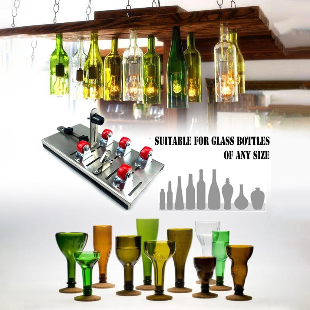 CEORPER Adjustable DIY Glass Bottle Cutter Tools Wine Beer Cups Cutting Machine
