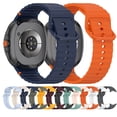 thumbnail image 2 of AOOOWER Sporty Silicone Replacement Band Waves Style Silicone Straps for Watch8, 2 of 8