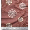 thumbnail image 1 of Soimoi Polyester Crepe Fabric Mandala Ethnic Print Fabric by The Yard 52 Inch Wide, 1 of 1