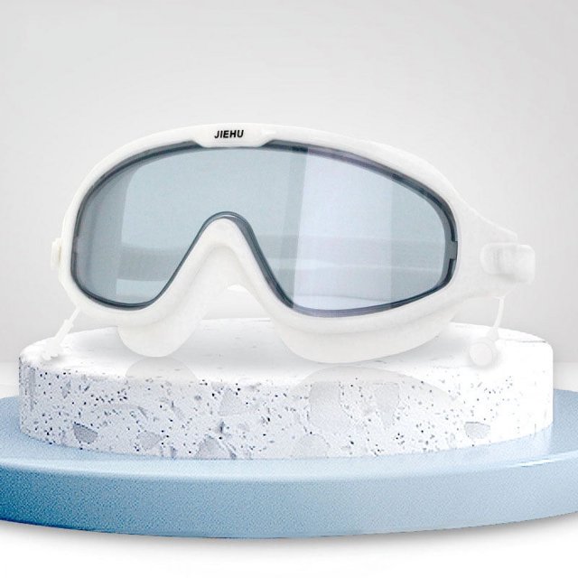 Gafas de natación antivaho para adultos, hombres, mujeres, jóvenes con junta de silicona suave Ormromra HMJM114-1