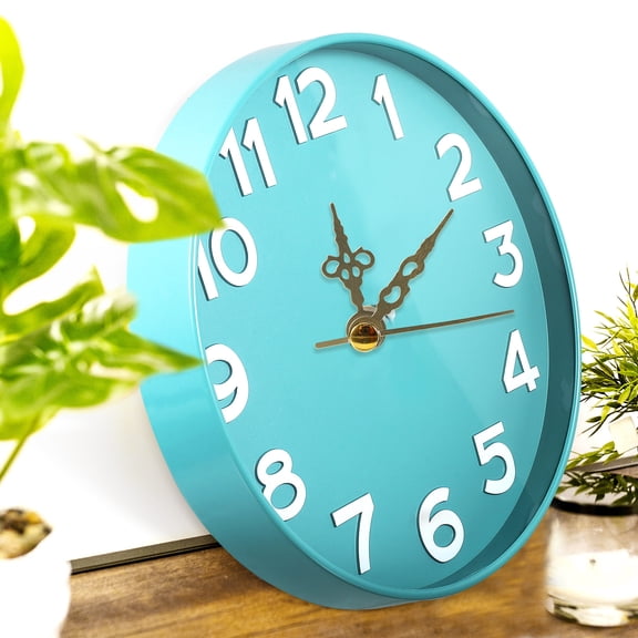 PENIKOKO 1 Set Silent Golden Plastic Clock Mechanism Hour and Minute Hands Replacement 4.0 x 0.5 x 0.5 inch