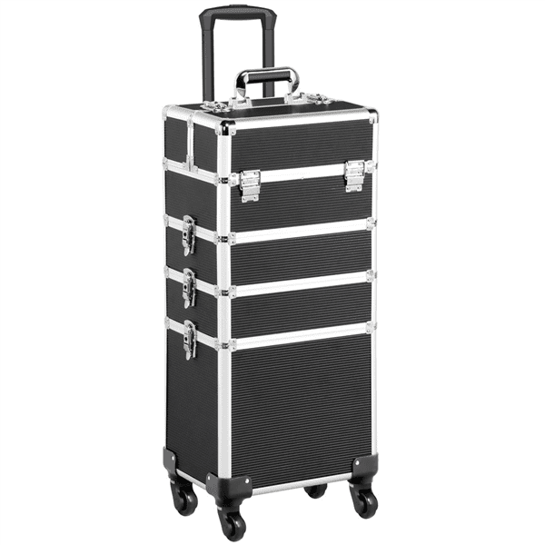 Topeakmart 4in1 Makeup Case Rolling - Rolling Train Makeup Case Topeakmart 4in1 Makeup Case Rolling - Rolling Train Makeup Case