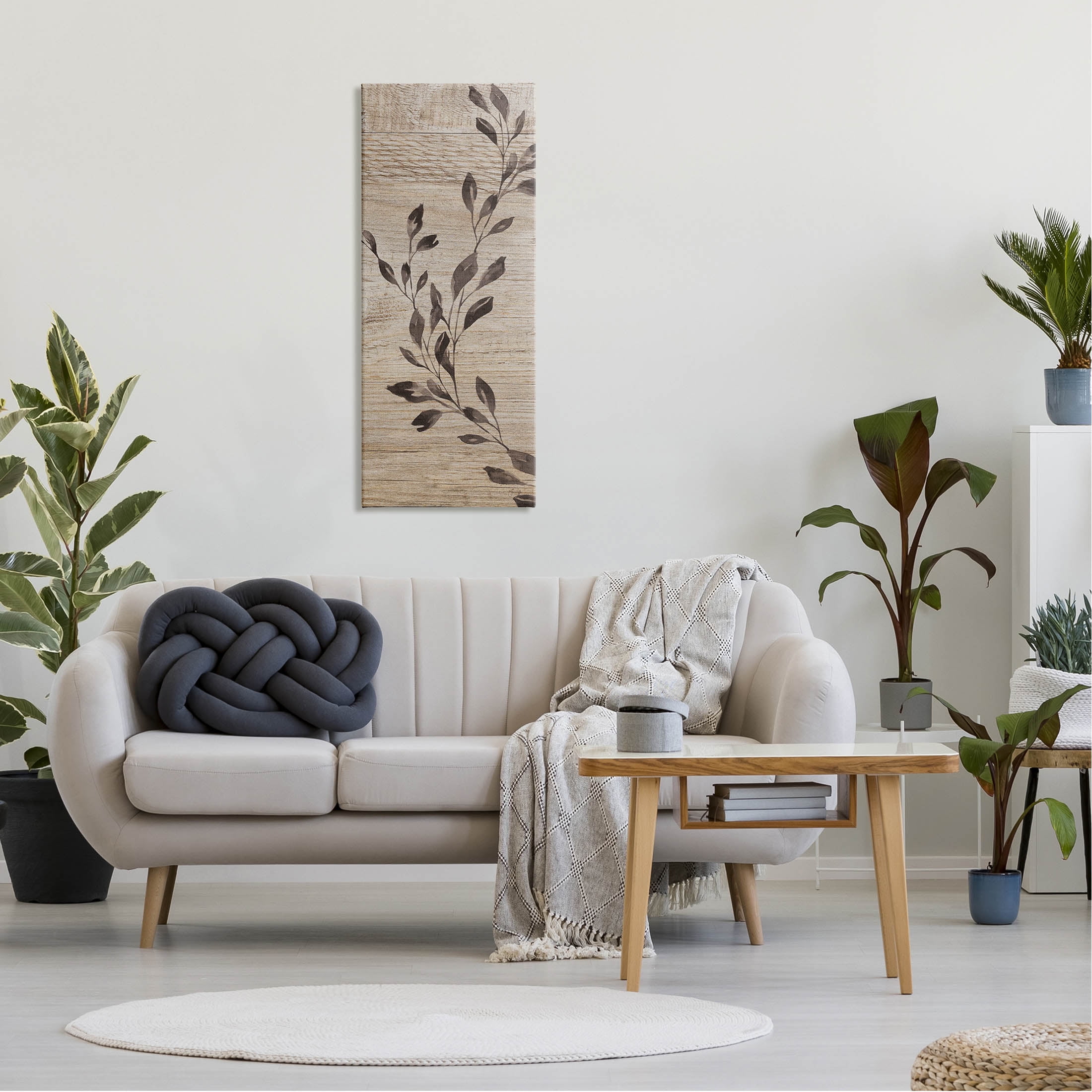 Herb Sprig Botanical Plant Botanical & Floral Graphic Art Gallery Wrapped Canvas Print Wall Art