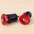 thumbnail image 5 of Soimiss bike handlebar grip end Bar End Plugs Rubber Red Bike Handlebars Standard Design 1 Pair, 5 of 6