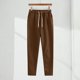 thumbnail image 5 of Pincandy Women's Solid Color Sweatpants - Elastic Waist with Drawstring & Pockets, Long Length for Daily Wear, 5 of 6
