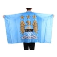 thumbnail image 1 of World Cup Manchester City fan team cloak flag shawl football powerhouse club cloak advertisement shawl flag, 1 of 4