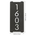 House Number Sign Address Sign Door Name Plate Personalized for Office